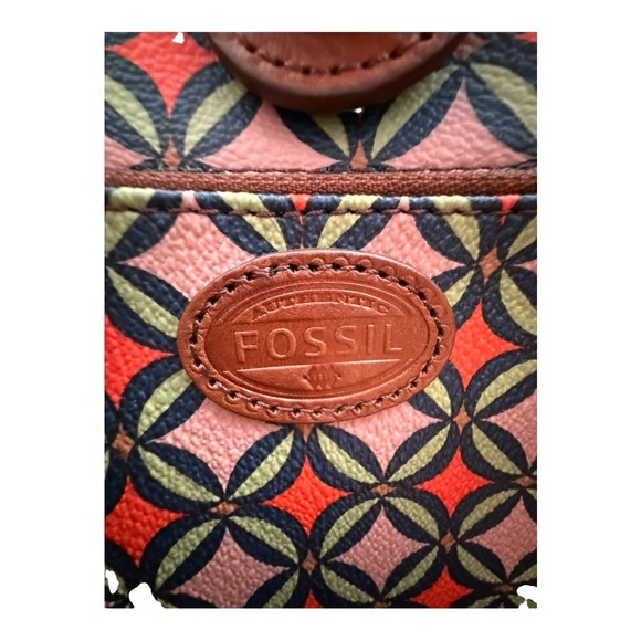 FOSSIL Sydney Signature Large Tote Bag Shoulder Purse - Picture 10 of 16